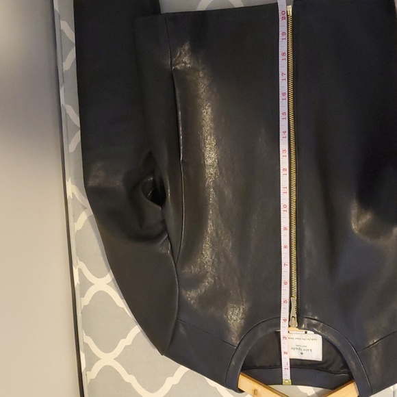 Kate♠️Spade Genuine Lambskin Leather Jacket - Picture 11 of 13